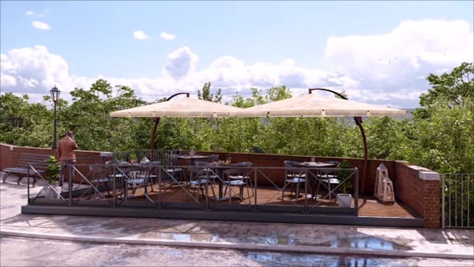 create an amazing interior or exterior 360 VR render