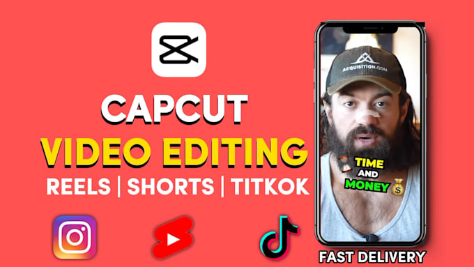 do capcut video editing for engaging instagram reels, shorts, podcast and tiktok