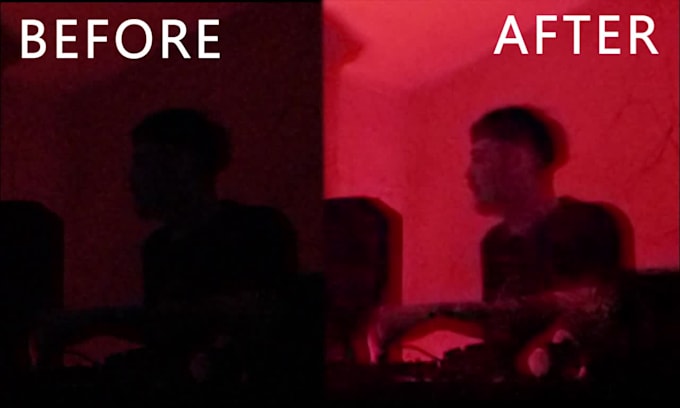 denoise, clean up, lighten up your video