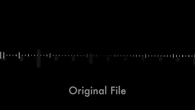 do a professional edit of your audio files