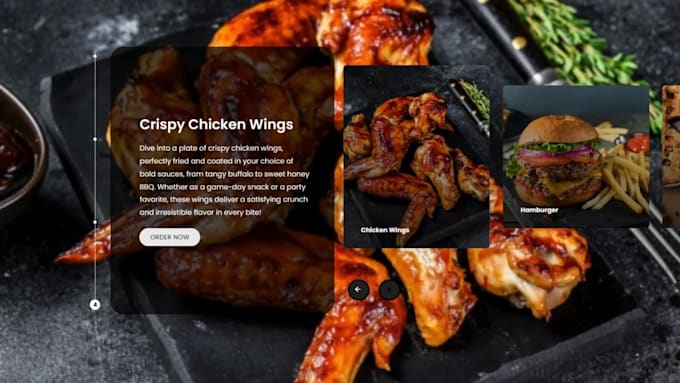 develop premium wordpress restaurant website