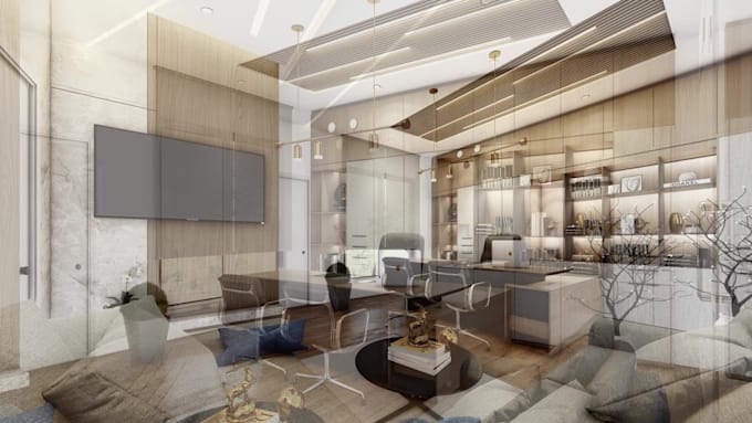 create stunning commercial office interior design