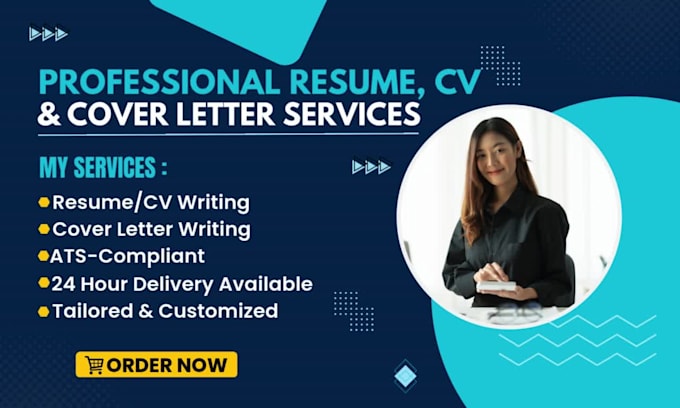 write and upgrade your resume, CV, cover letter and linkedin