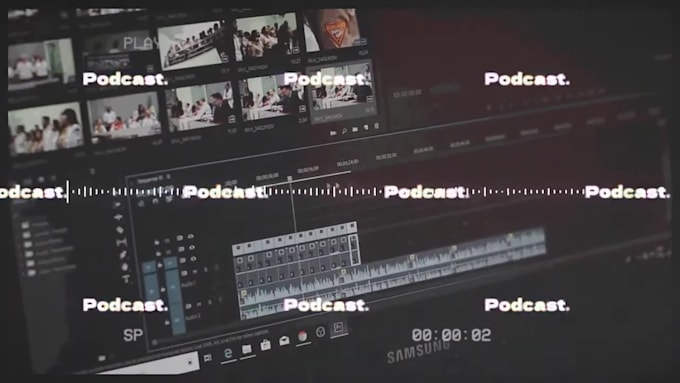 do podcast video audio editing, mixing and mastering