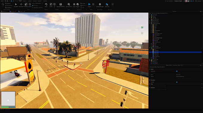 Create a realistic los angeles city map for roblox by Daviddmr11091 ...