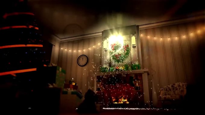 do christmas animation, flier, greetings card and video for your company