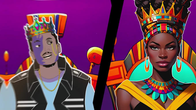 do an animated music video