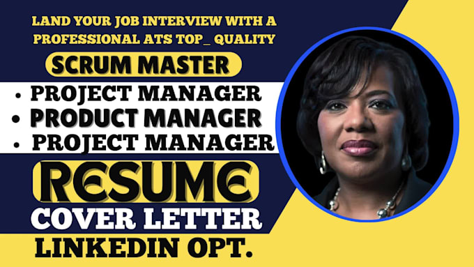 craft resume of scrum master project management development team member