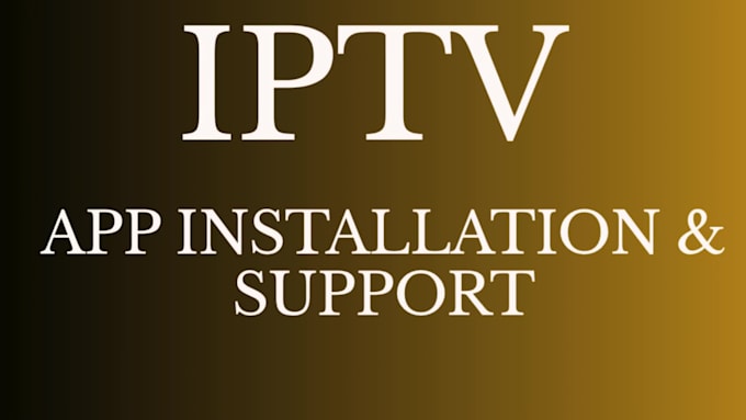 setup iptv apps and support for smooth streaming