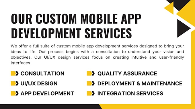 create a mobile app to automate your business