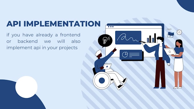 django , react project and also api implementation in your projects