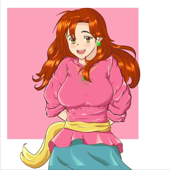 draw amazing chara illustration with anime style