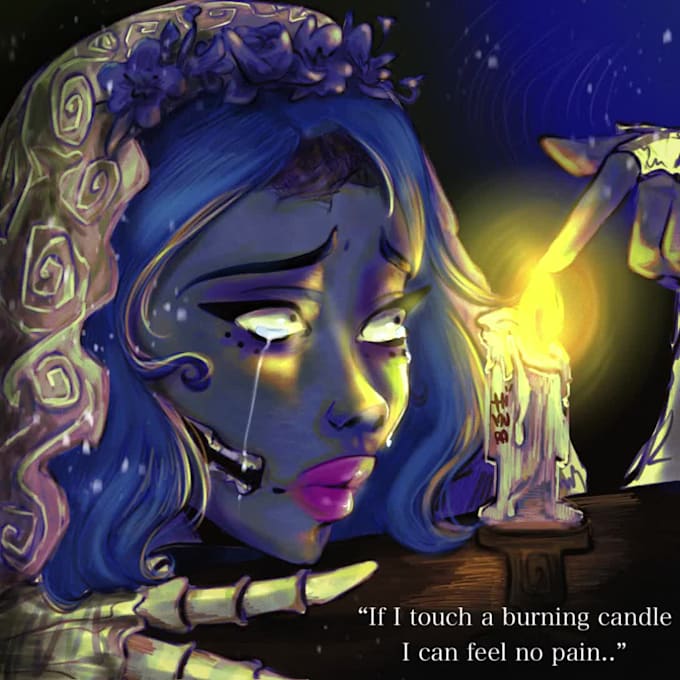 accept commissions about portrait art, fanart concept art