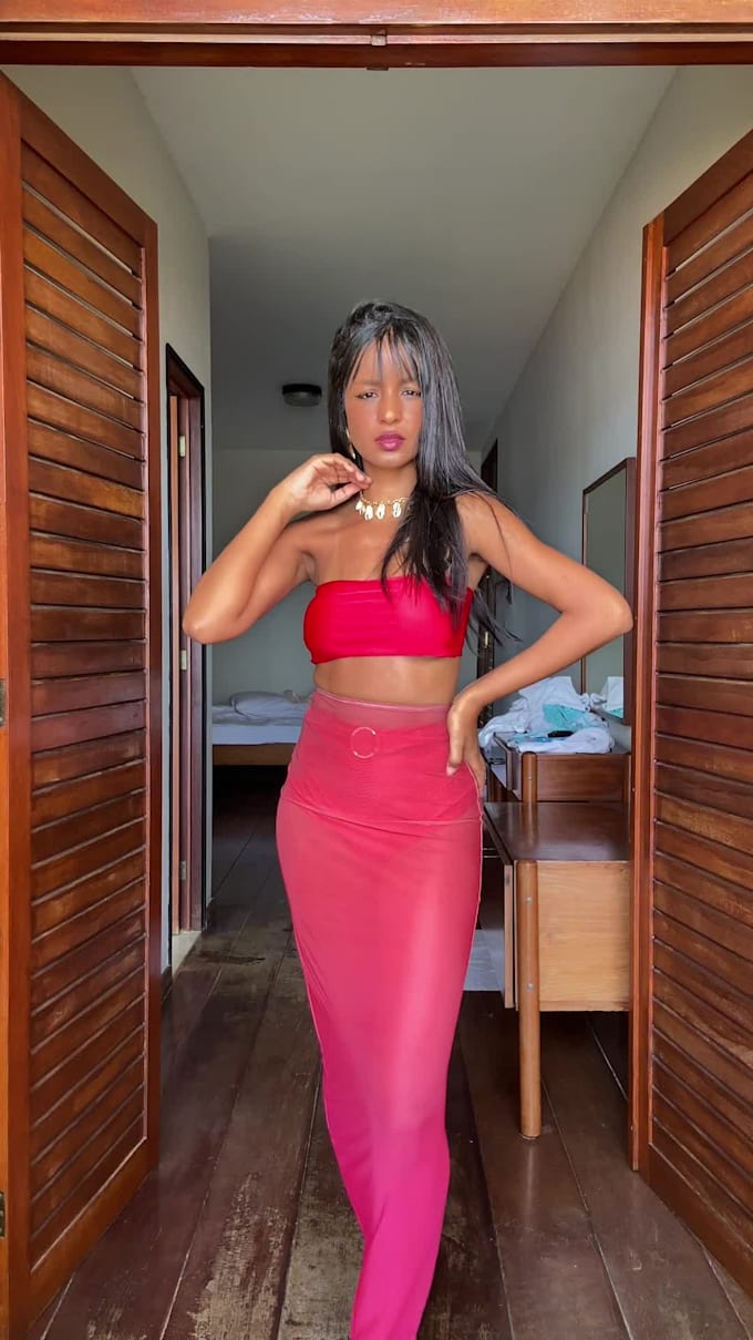 be your stunning brazilian female model