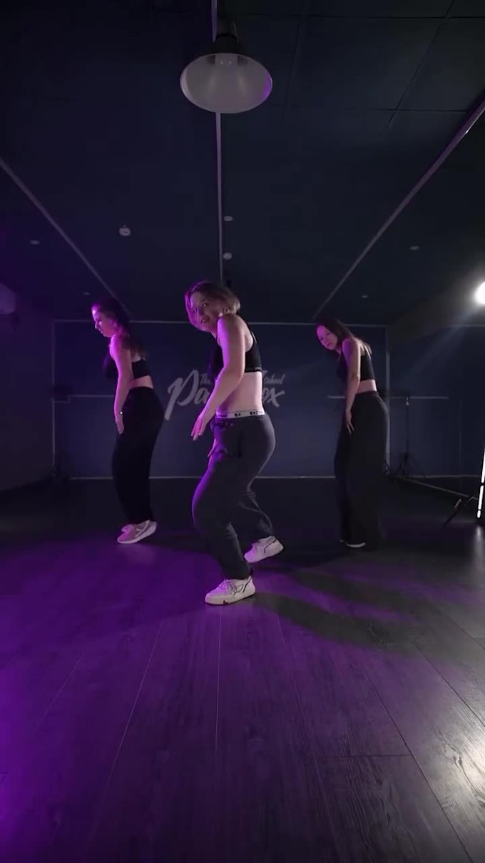 do tiktok dance, afro dance shuffle dance, group dance, twerking and promotion