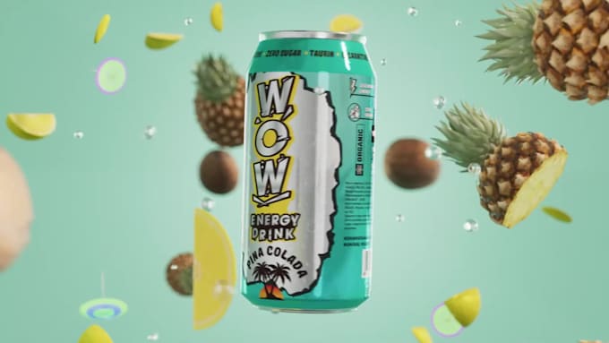 3d soda animation 3d can animation 3d bottle design 3d commercial 3d ...