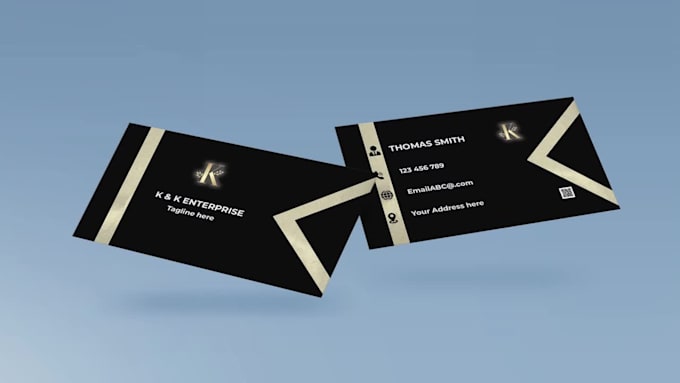 do professional and unique business card design