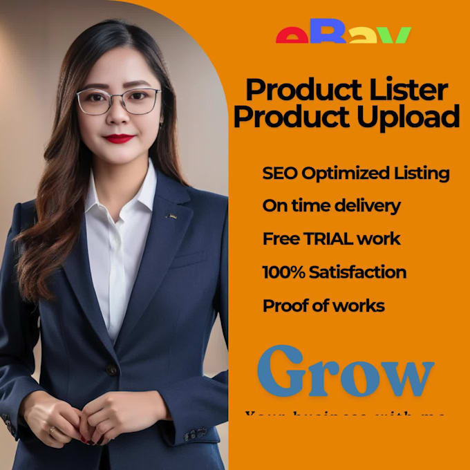 handle your ebay listing, research, SEO, n order processing
