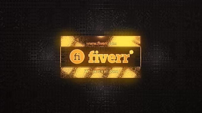 create 3d gold treasure with your logo