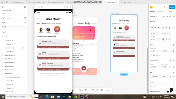 develop fintech app crypto wallet app money transfer app neobank app bank app