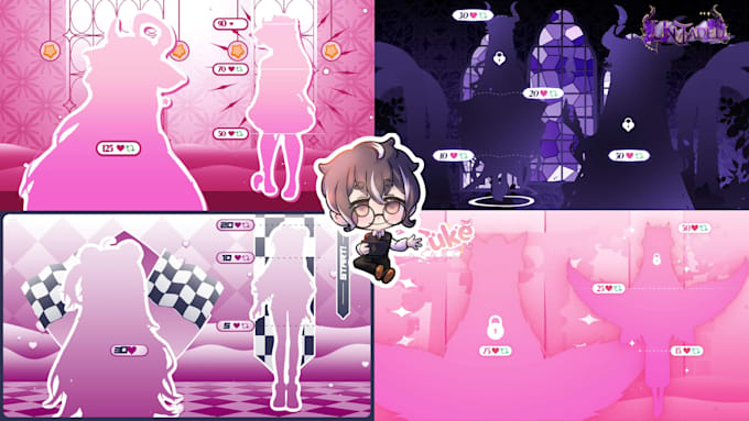 create a vtuber model reveal for the streaming debut