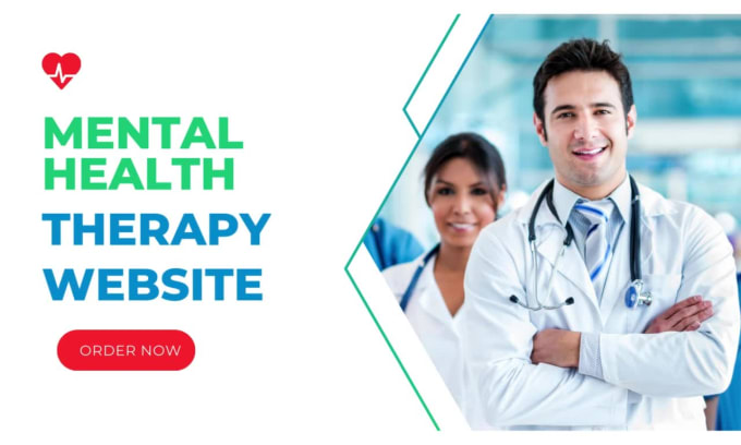 Design mental health website, therapy website, healthcare website by ...