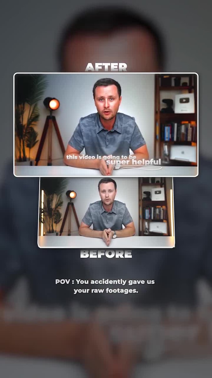 edit engaging youtube talking head videos for high retention