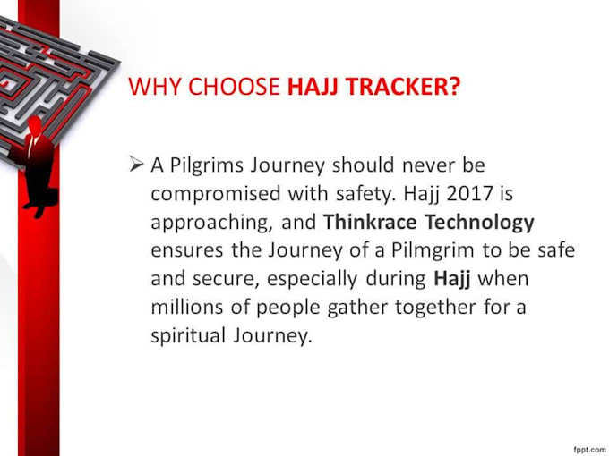 Try to safe all hajj pilgrims by gps tracking device by - Main Image