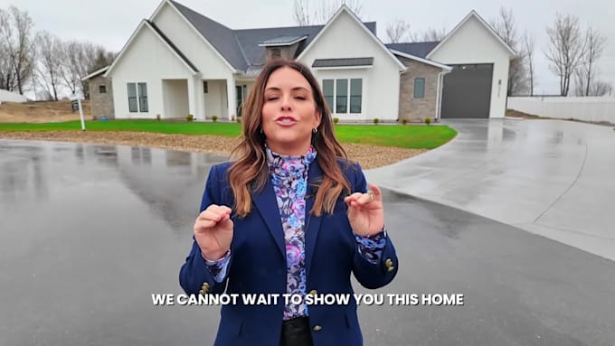 edit professional real estate home walk through video