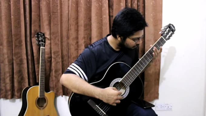 compose and record exclusive guitar music