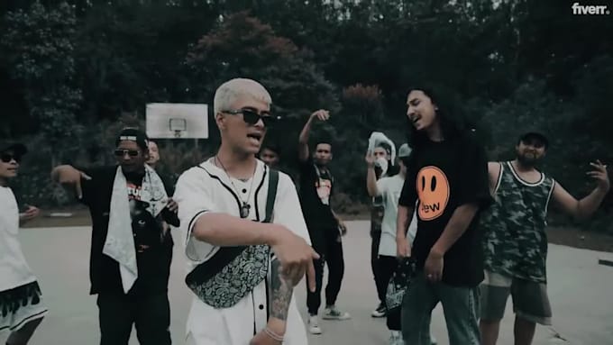 edit trendy rap music video with vfx