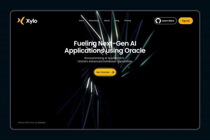 Webflow landing page 3d animated website spline model lottie animation ...