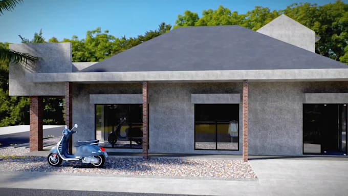 render your 3d model from sketchup 3d max cinema 4d etc