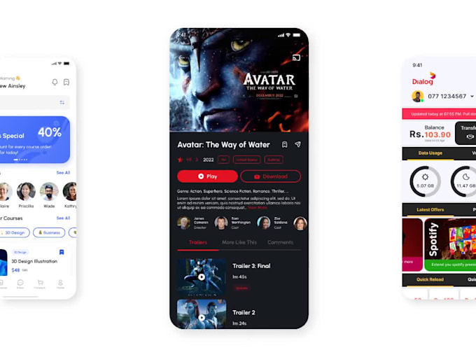 Design ui ux for website, mobile app in figma by Jiggasl | Fiverr