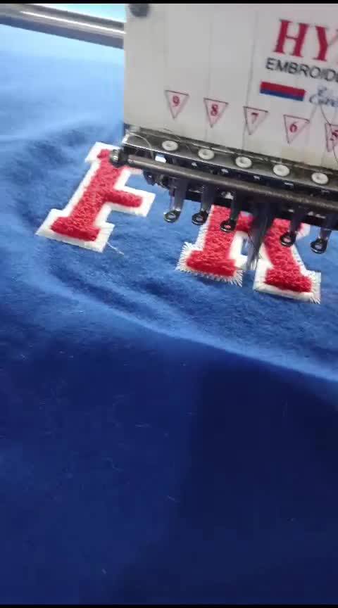 chenille embroidery digitization dst file logo