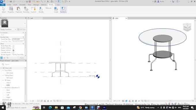 create perfect parametric and non parametric revit family