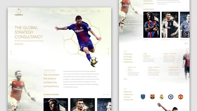 design creative and user friendly website