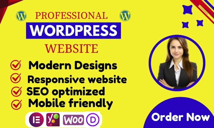 design and recreate responsive wordpress website