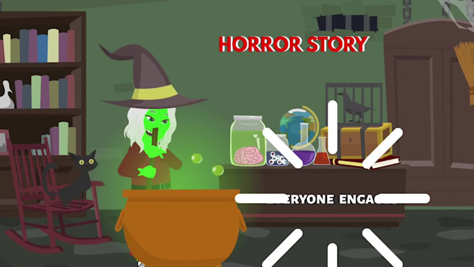 create eye catching 2d animation for you