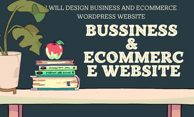 design business and ecommerce wordpress website
