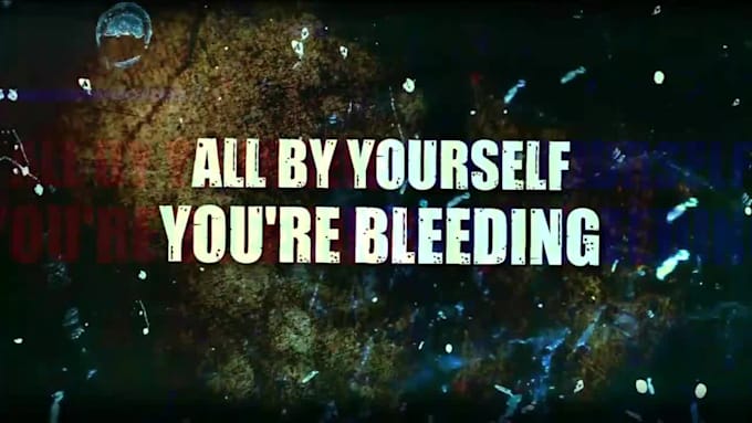 do a modern animated lyric video in 24 hours