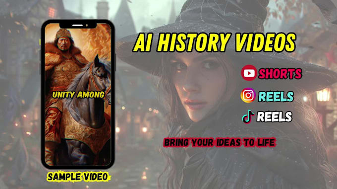 Create trending ai history videos and youtube history shorts by ...