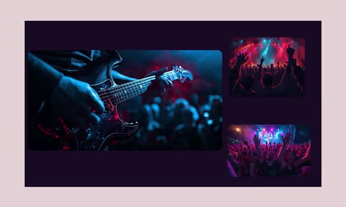 create professional spotify banner, header  for music profile