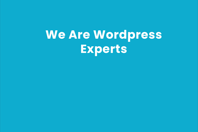 create custom wordpress responsive websites and wordpress bug fixing