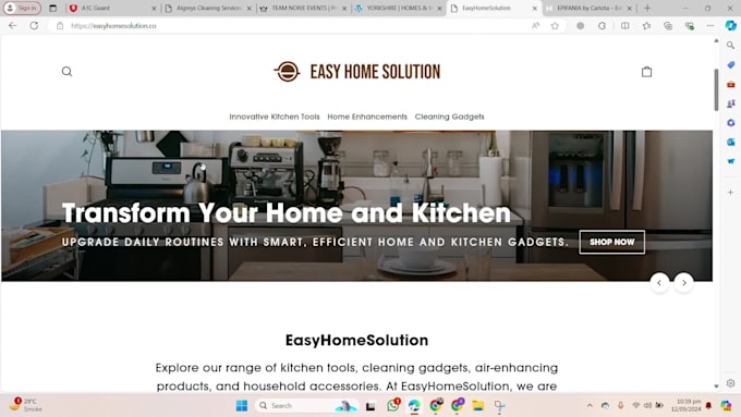 create wordpress website and shopify ecommerce store development expert design