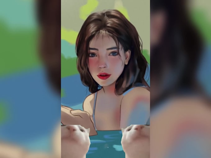 make a hyper realistic portrait
