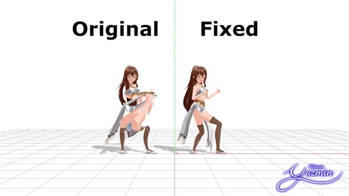 fix totally your mmd model