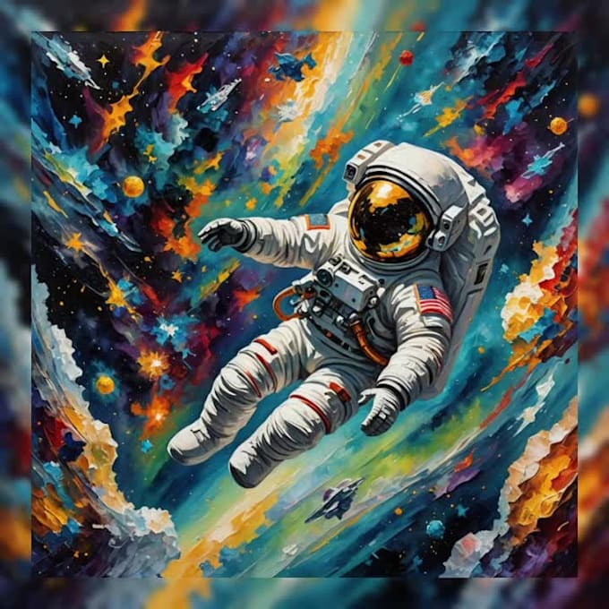create stunning abstract arts with ai