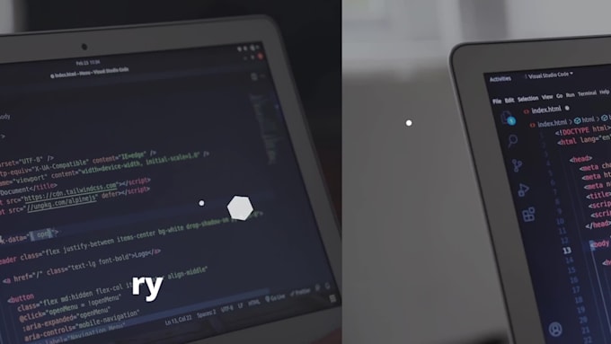do frontend website in HTML CSS bootstrap and javascript