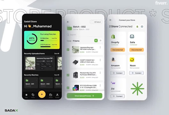 design modern mobile app ui ux design for android and ios